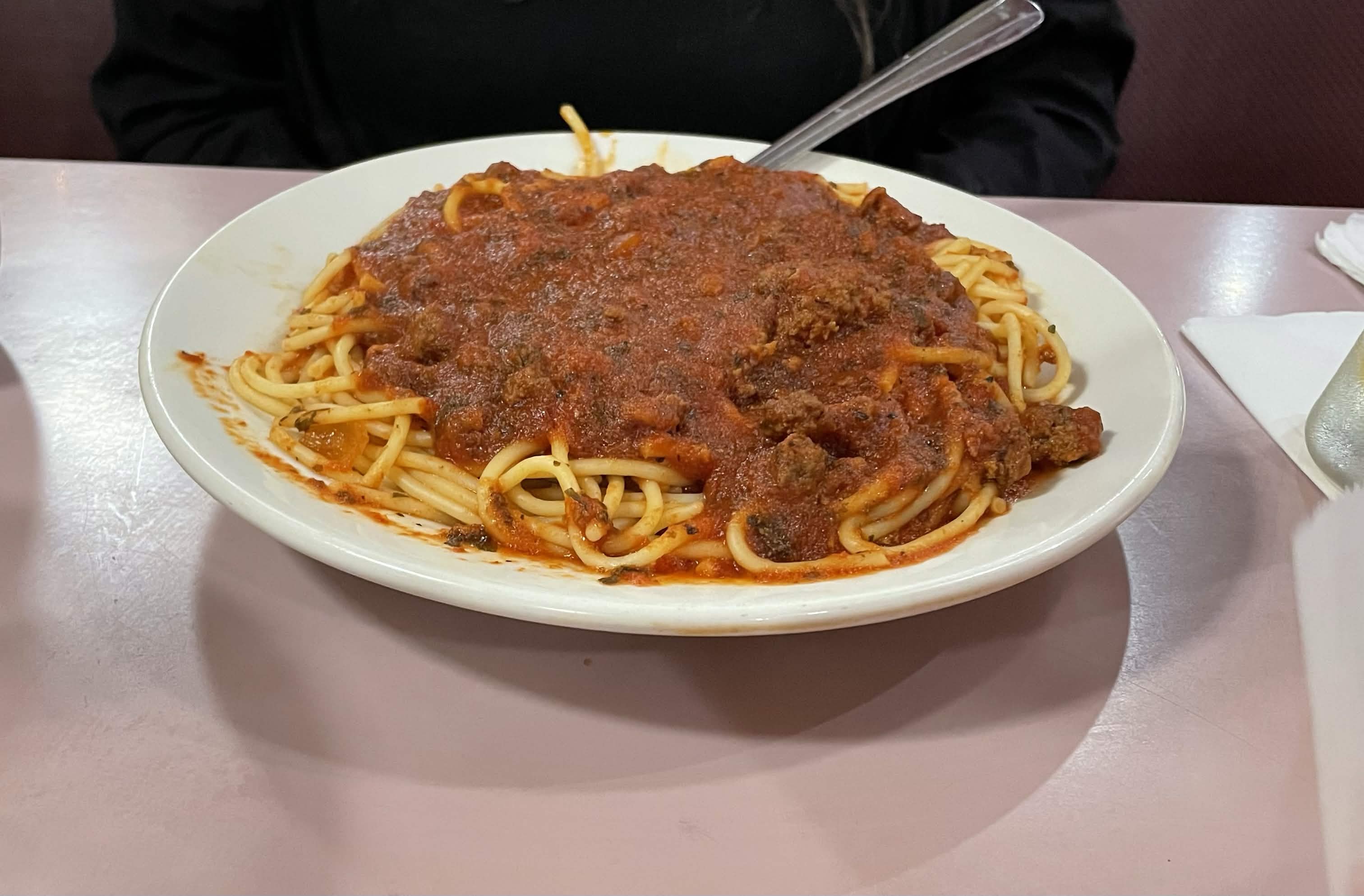 Spaghetti with meat sauce