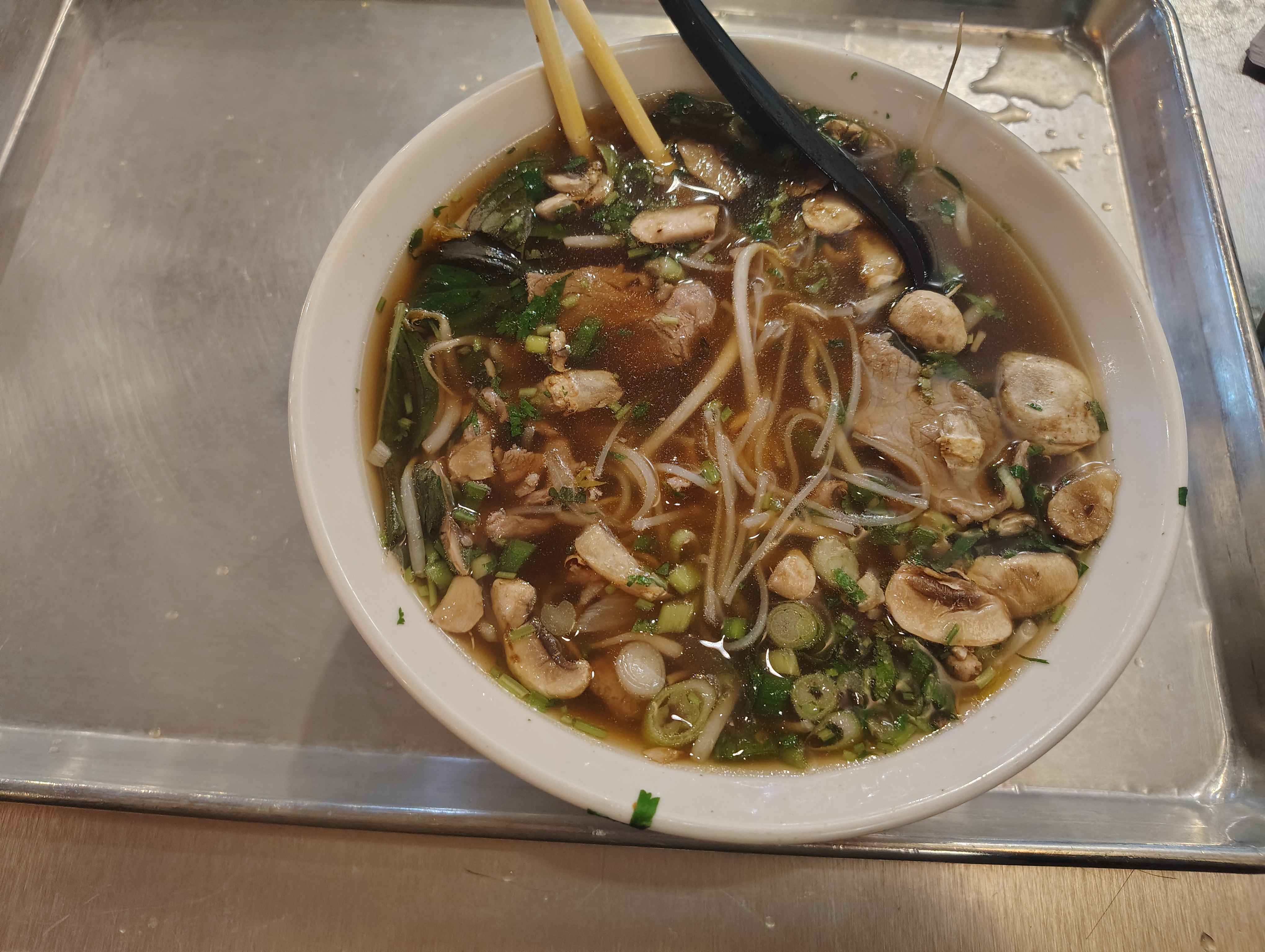 Beef pho for a rainy day