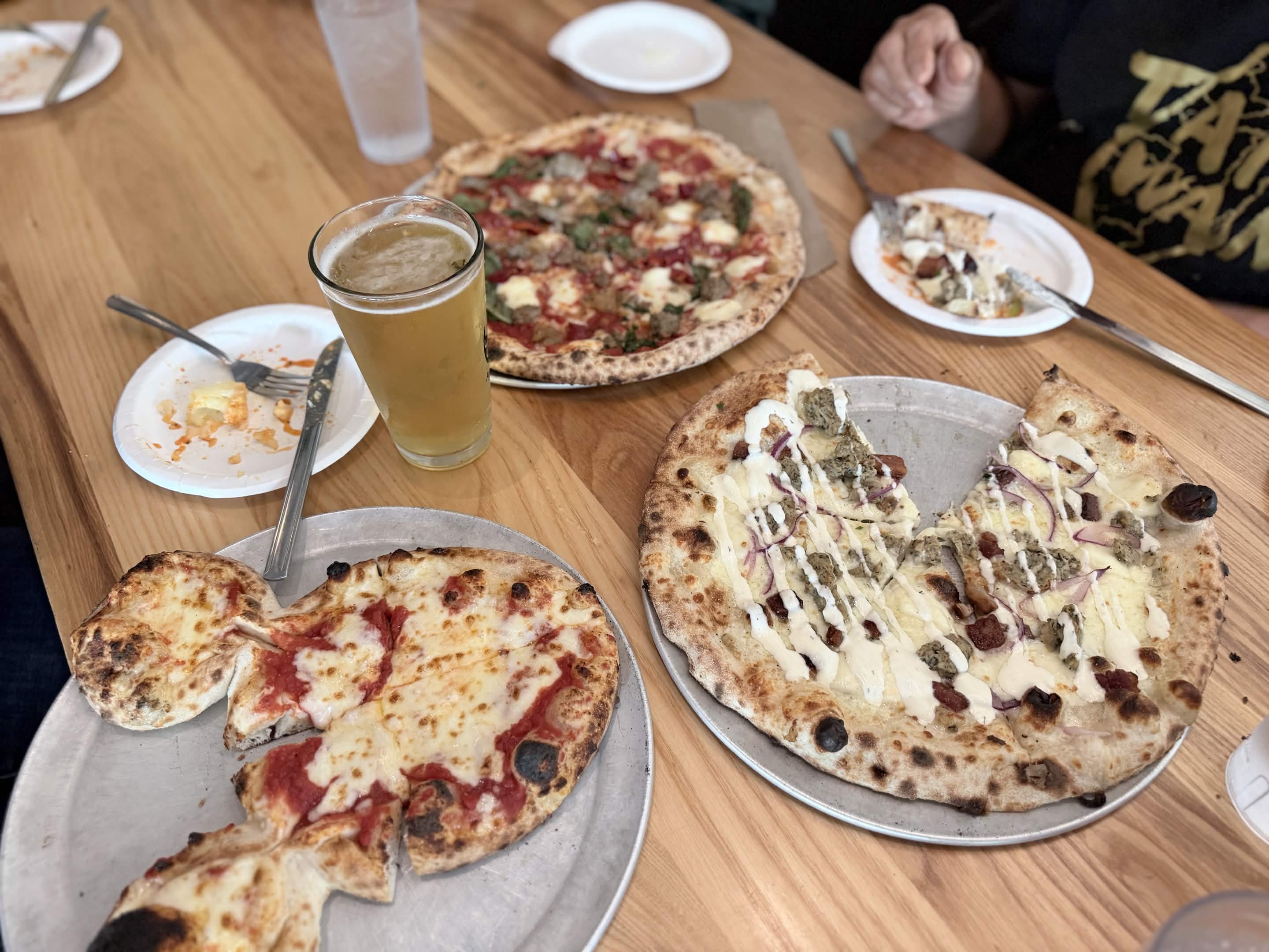 Three types of pizza (2)