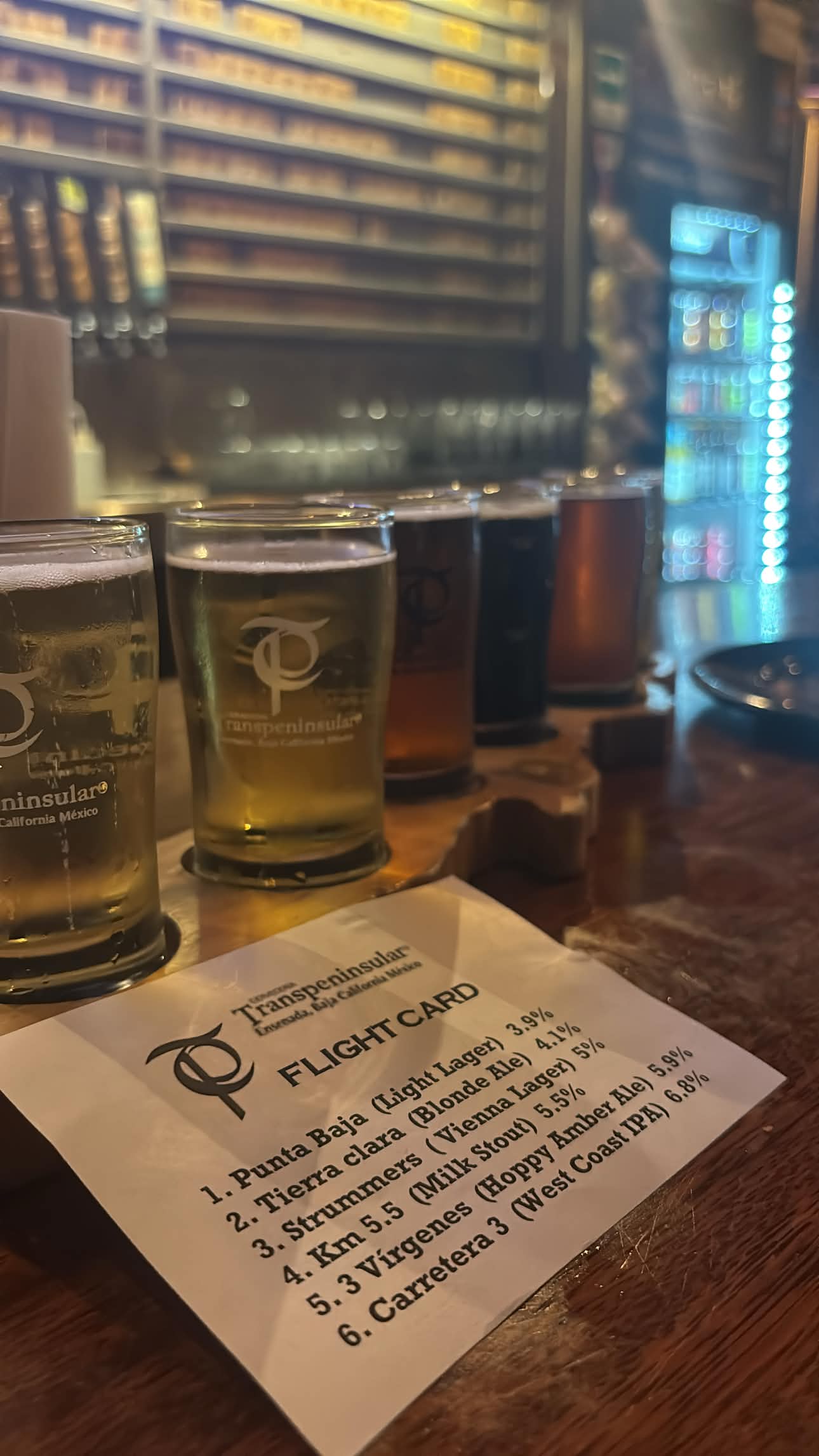 Not food but beer!