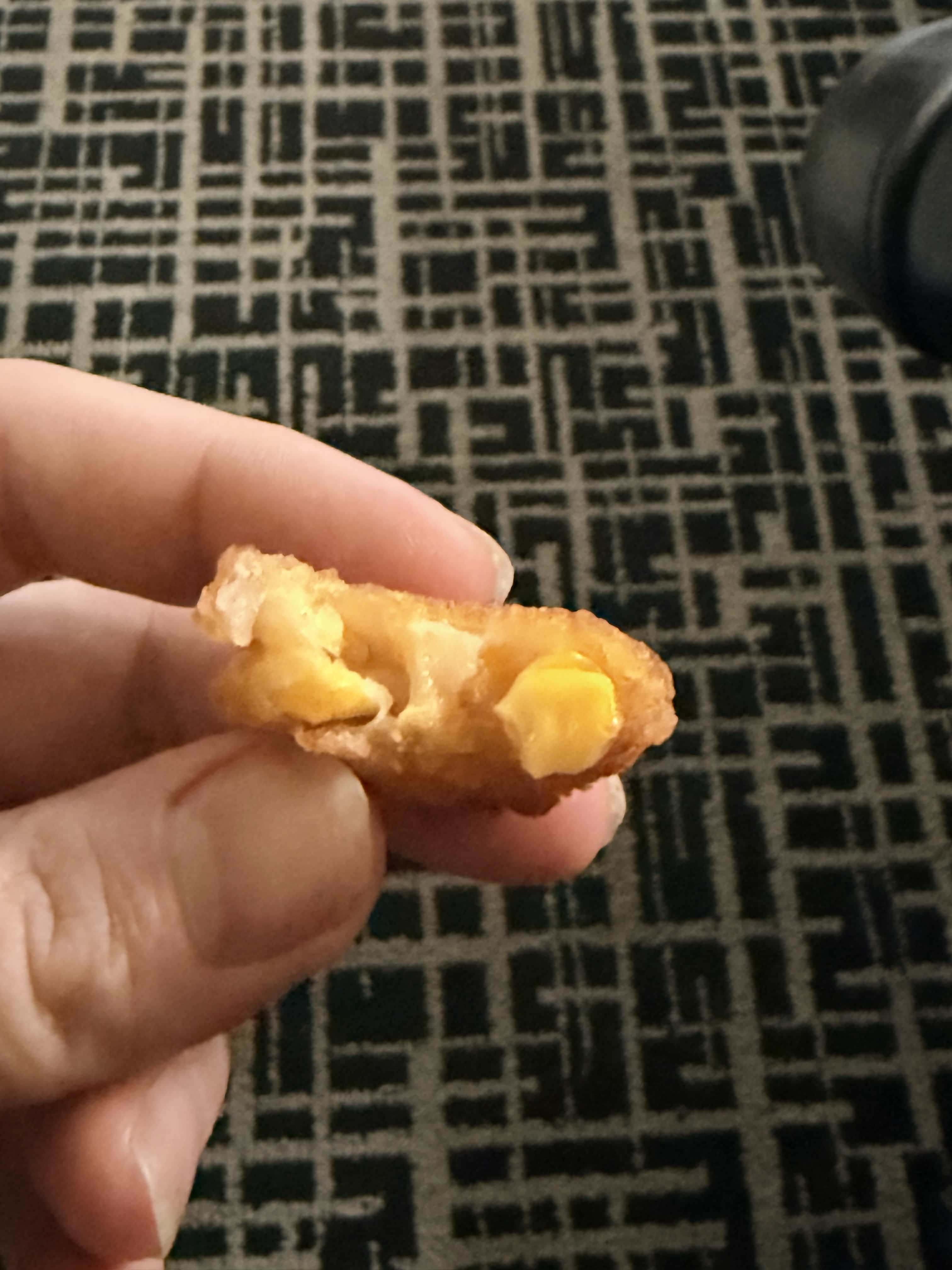 Corn cheese croquette