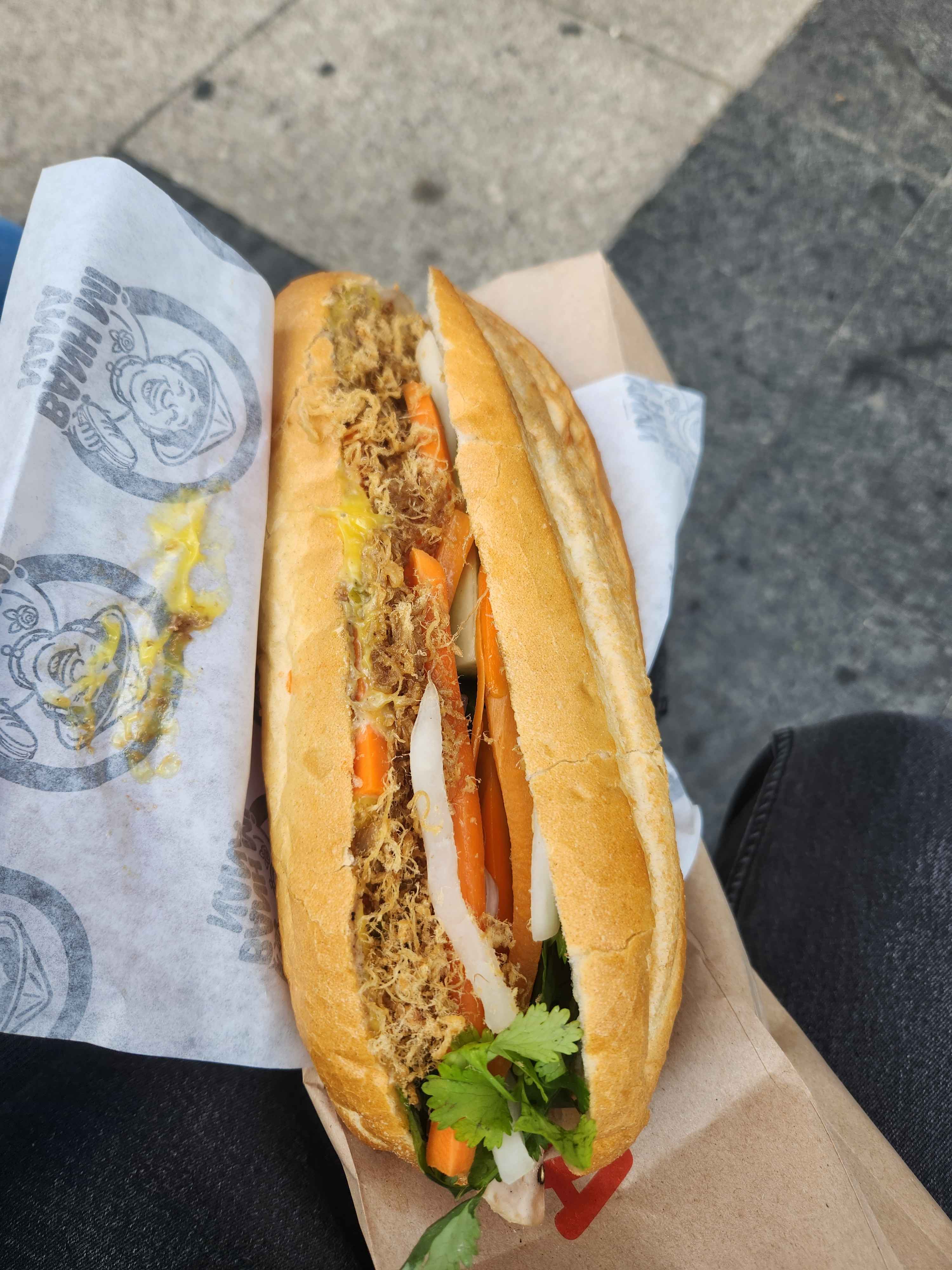 Banh mi sandwich