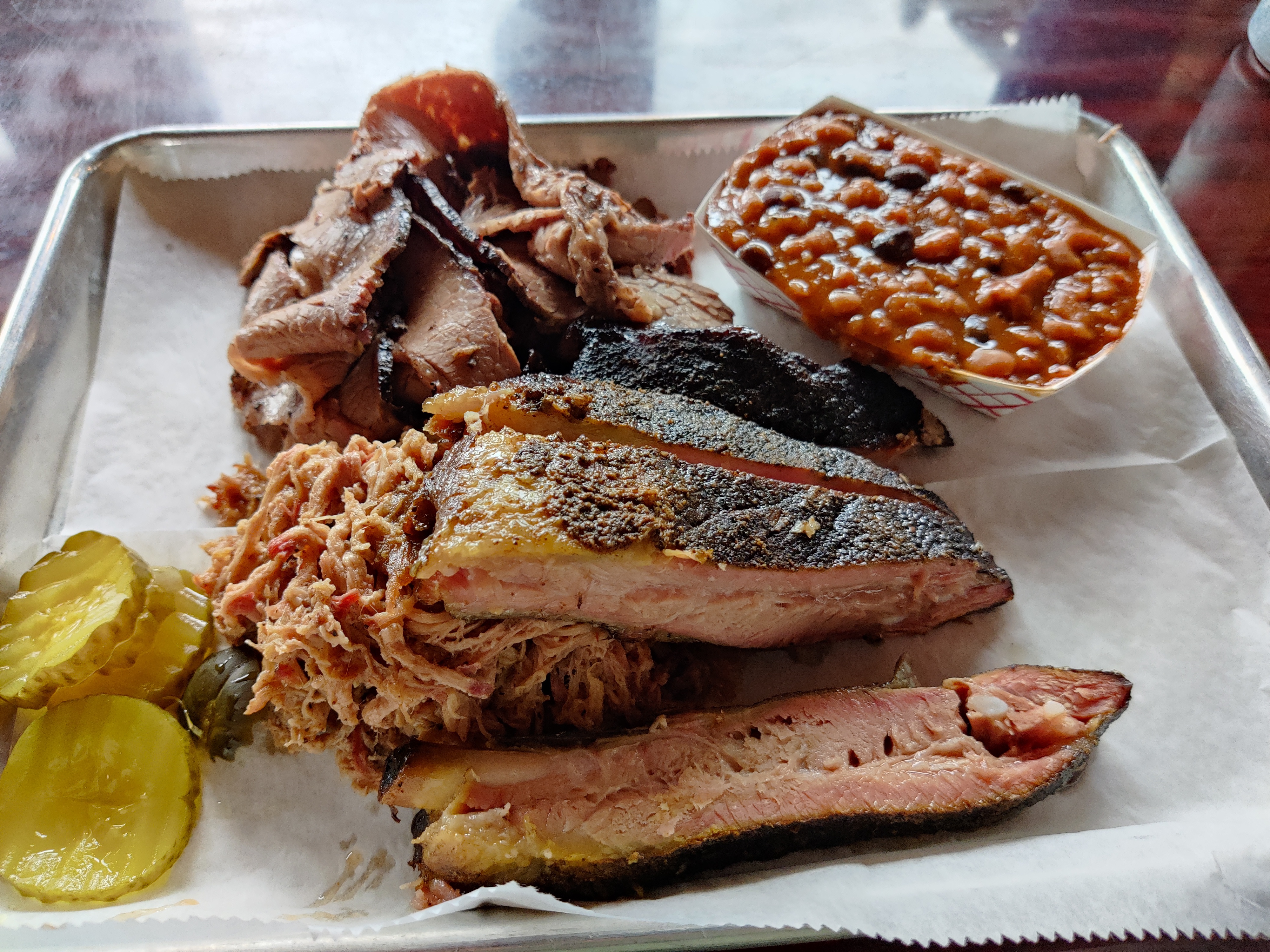 Barbecue platter
